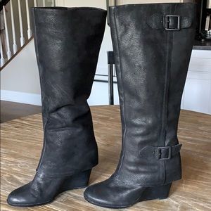 Vince Camuto wedged boots